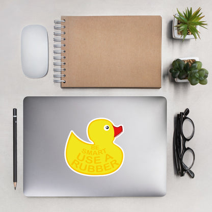 Use a Rubber Ducky - Bubble-free stickers
