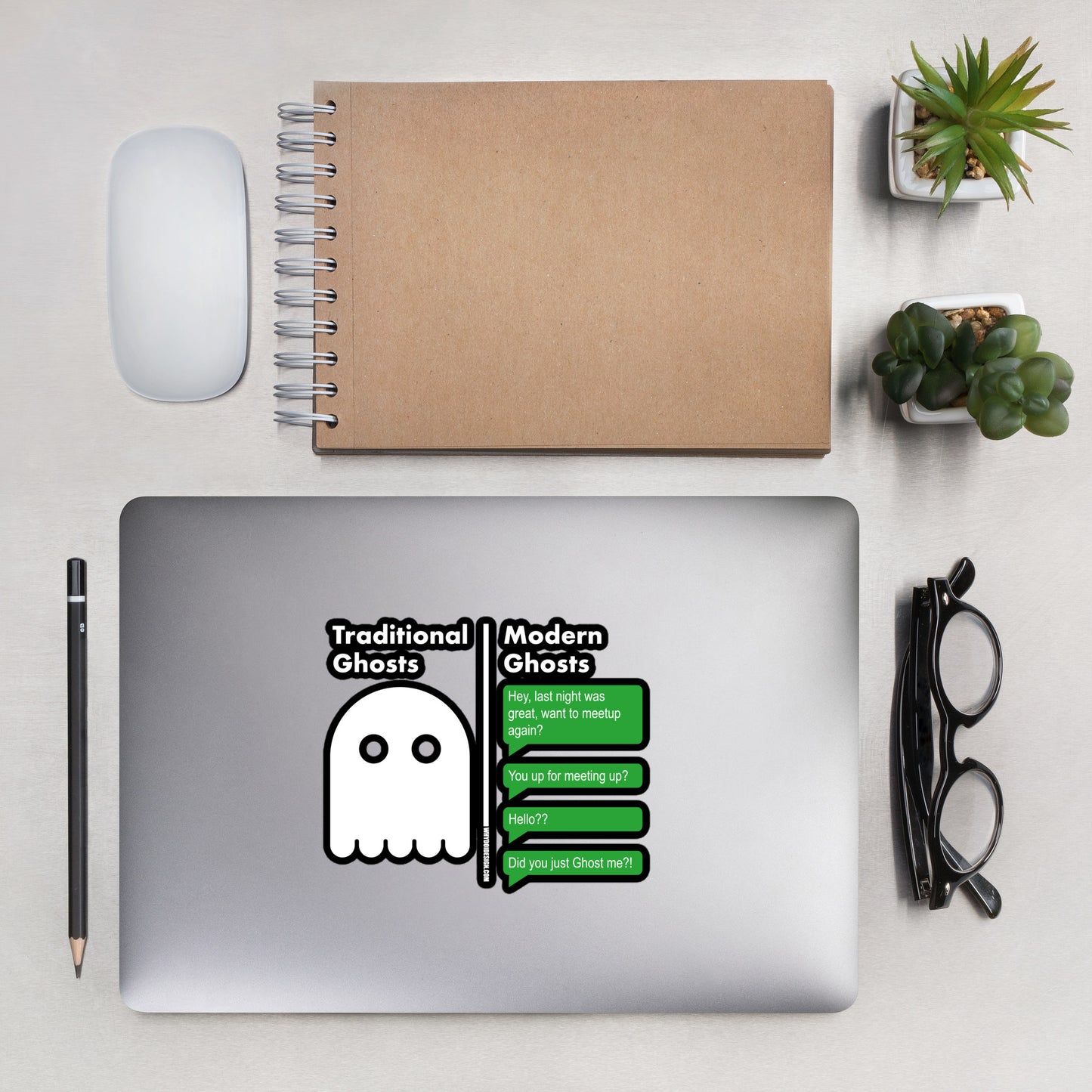 Modern Ghosts - Bubble-free stickers