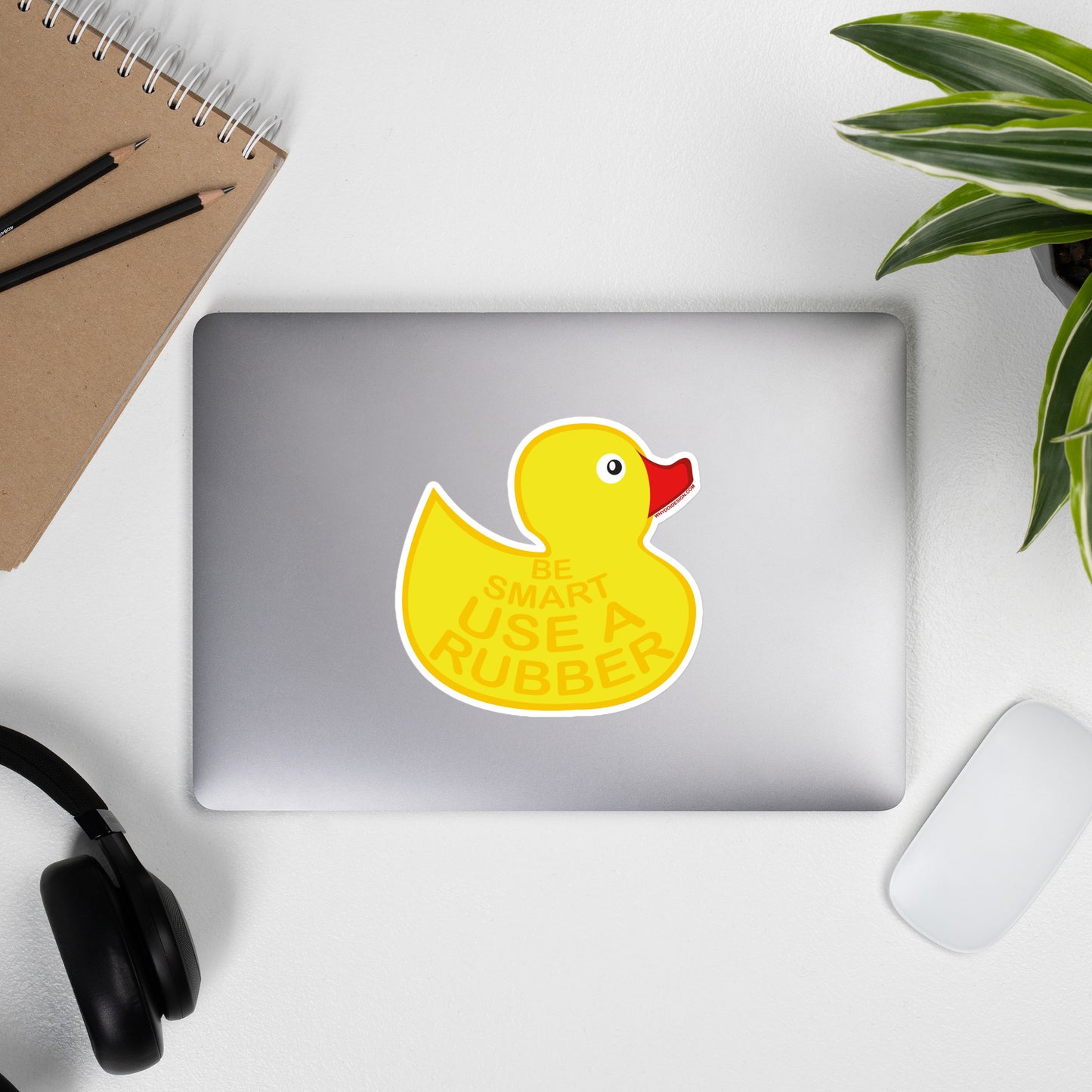 Use a Rubber Ducky - Bubble-free stickers