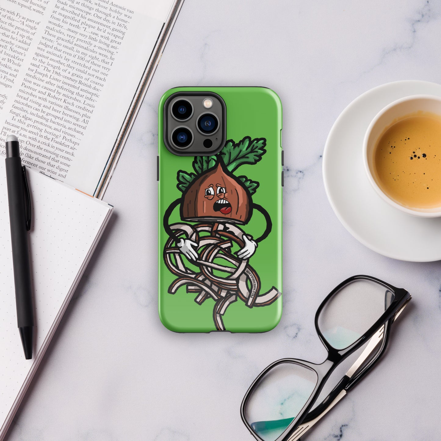 Onion Trying to Hold It Together - Tough Case for iPhone®