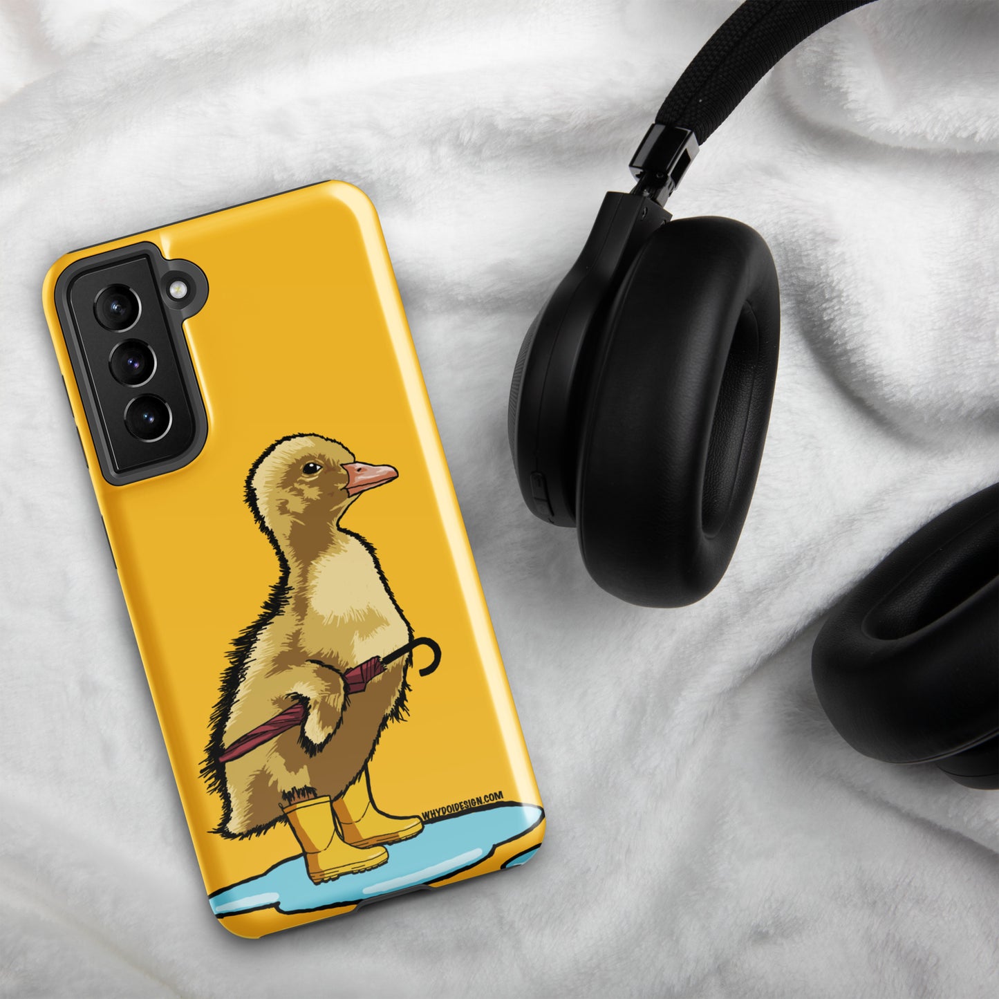 Rainy Day Duckling - Tough case for Samsung®