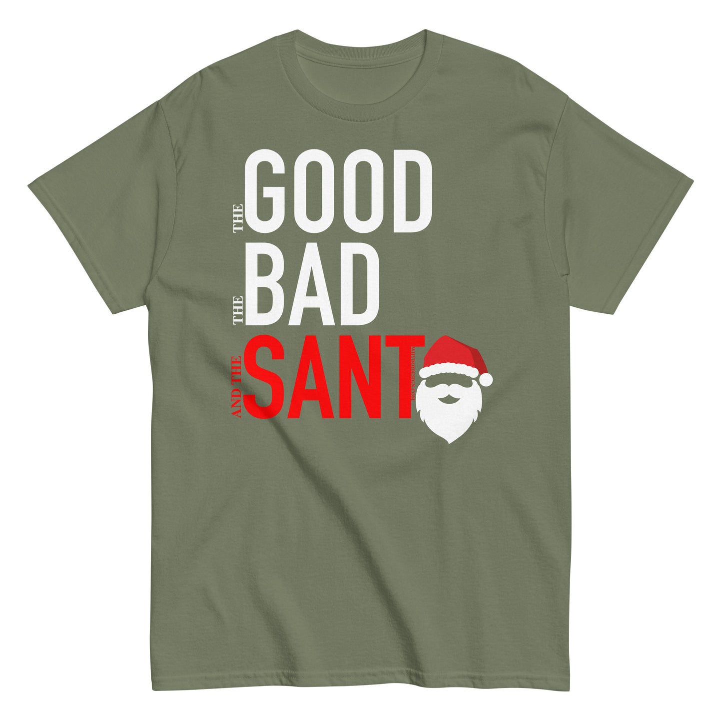 The Good The Bad The Santa - Unisex classic tee