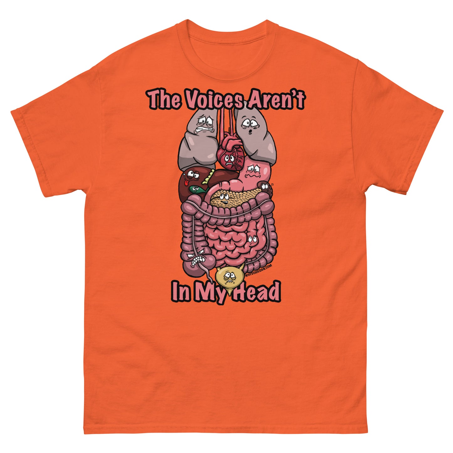 The Voices Aren’t In My Head – Hilarious Body Organ Banter - Unisex classic tee