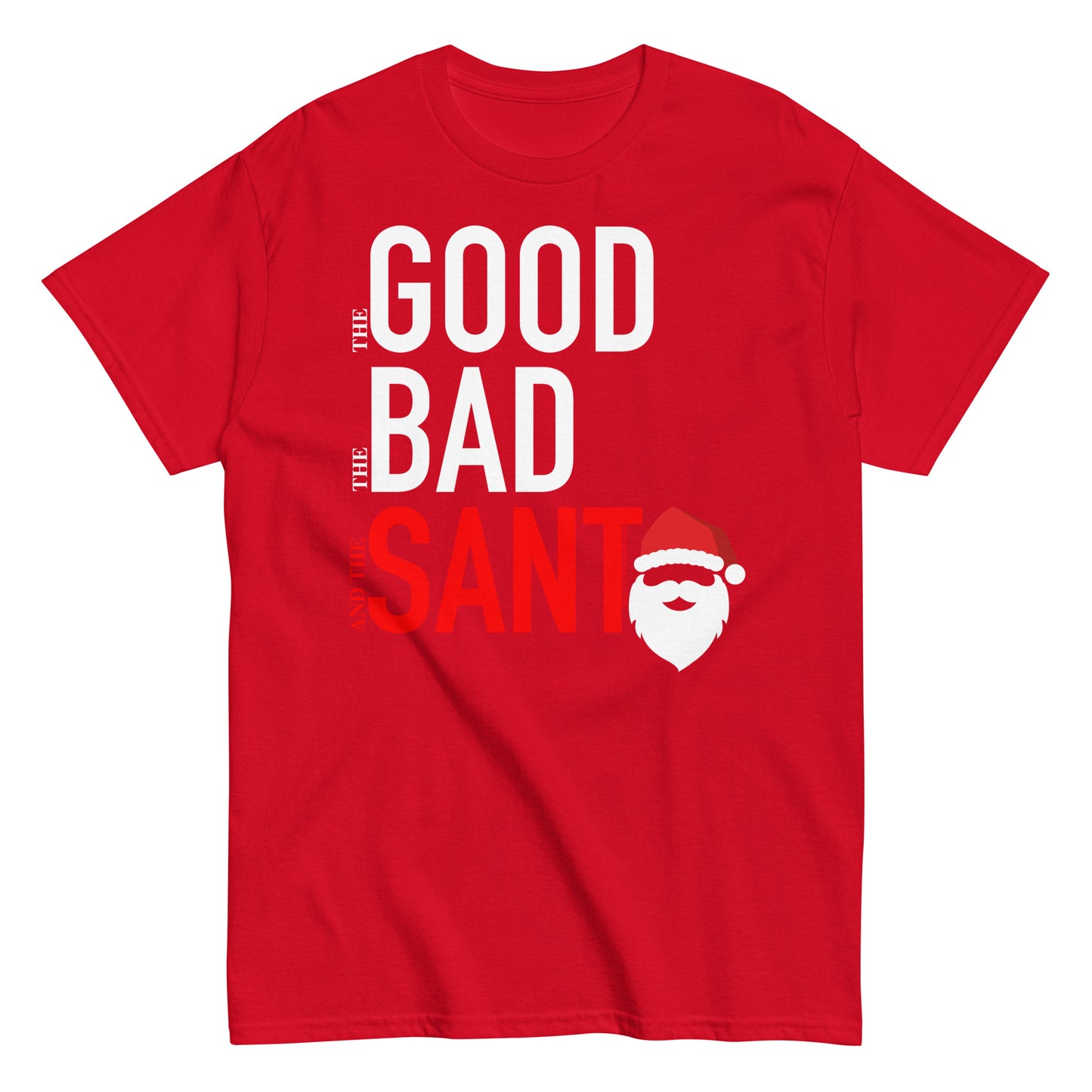 The Good The Bad The Santa - Unisex classic tee