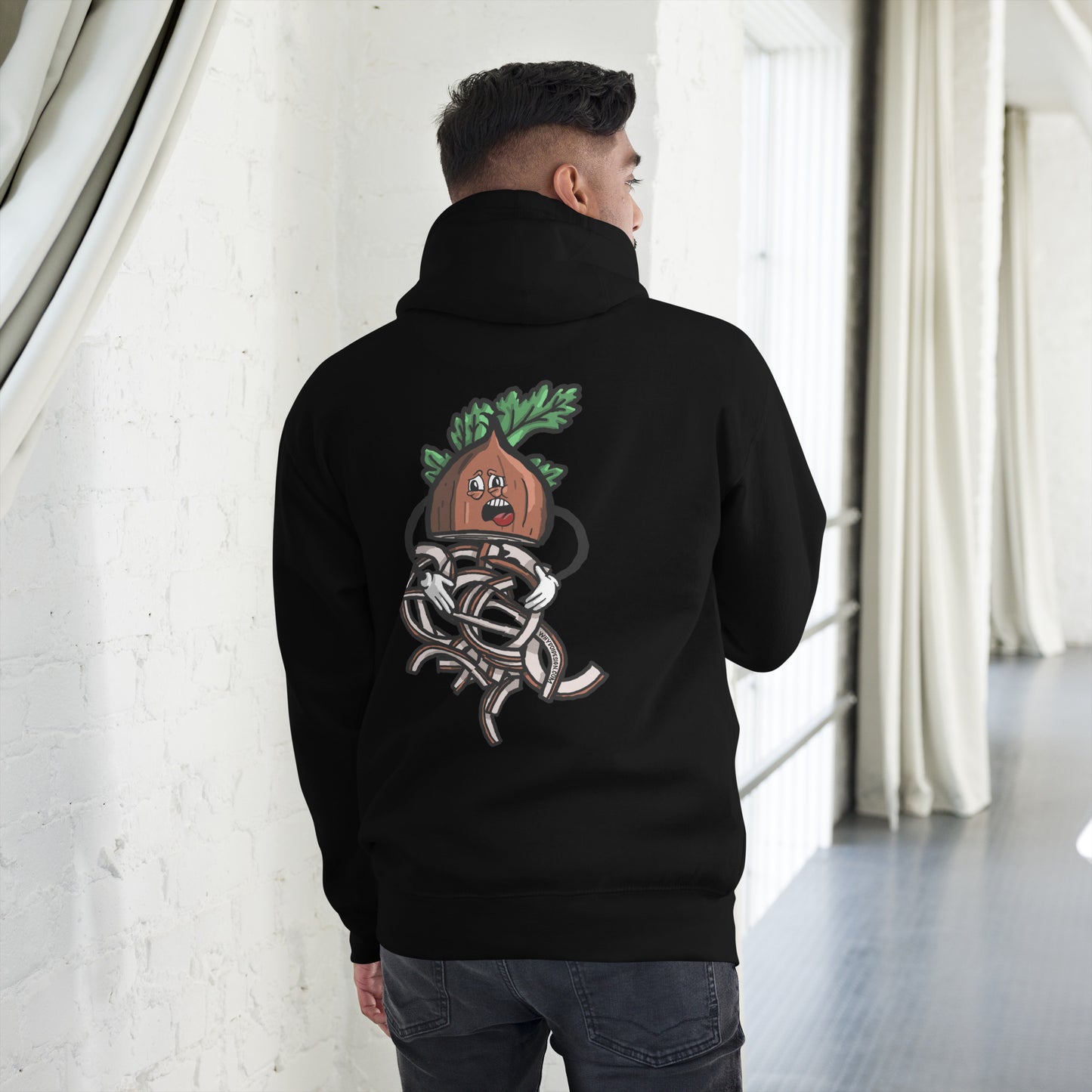 Onion Trying to Hold It Together - Unisex Hoodie