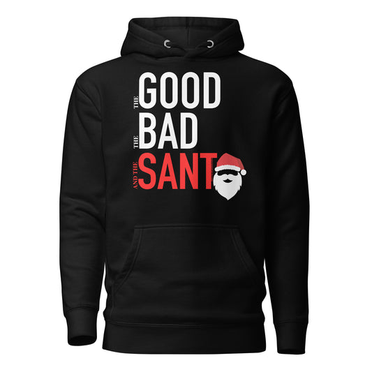 The Good The Bad The Santa - Unisex Hoodie