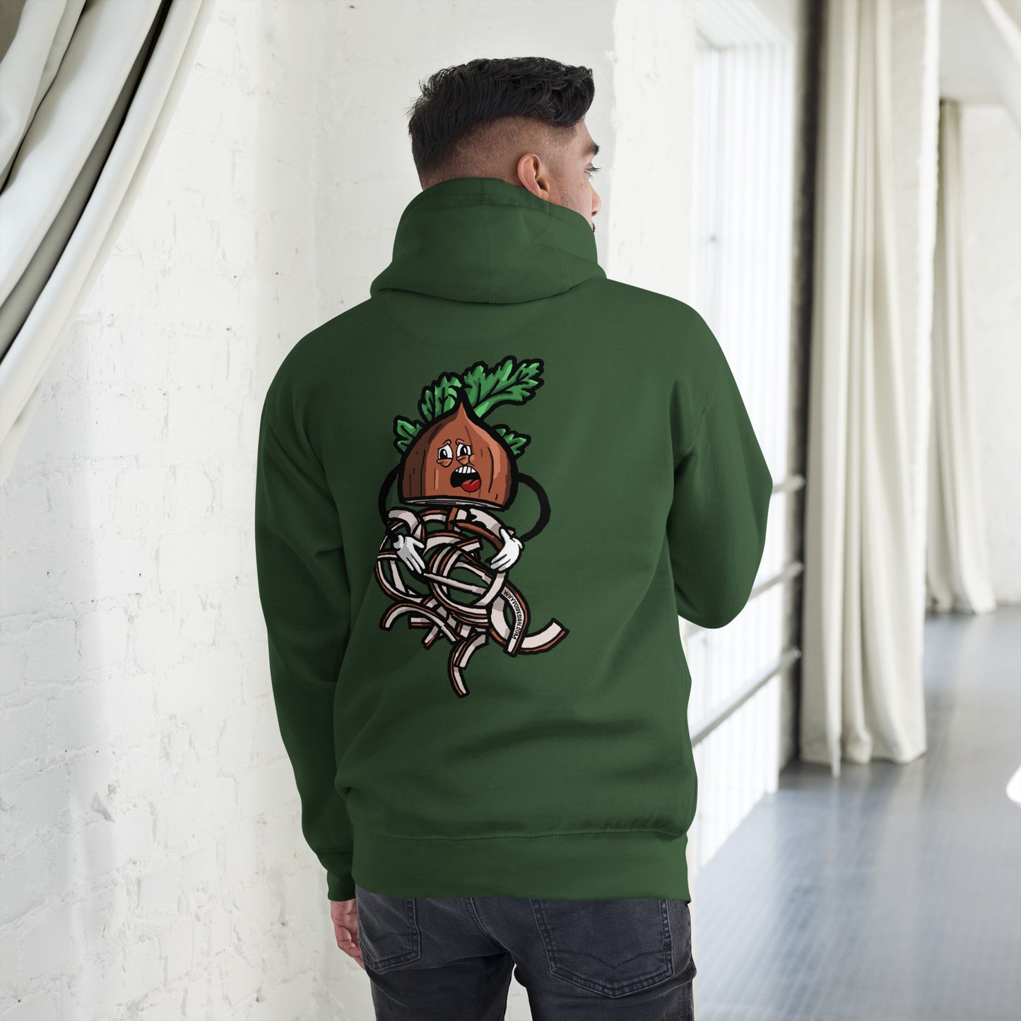 Onion Trying to Hold It Together - Unisex Hoodie