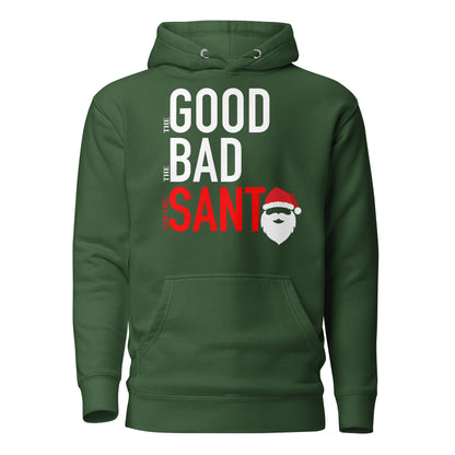 The Good The Bad The Santa - Unisex Hoodie