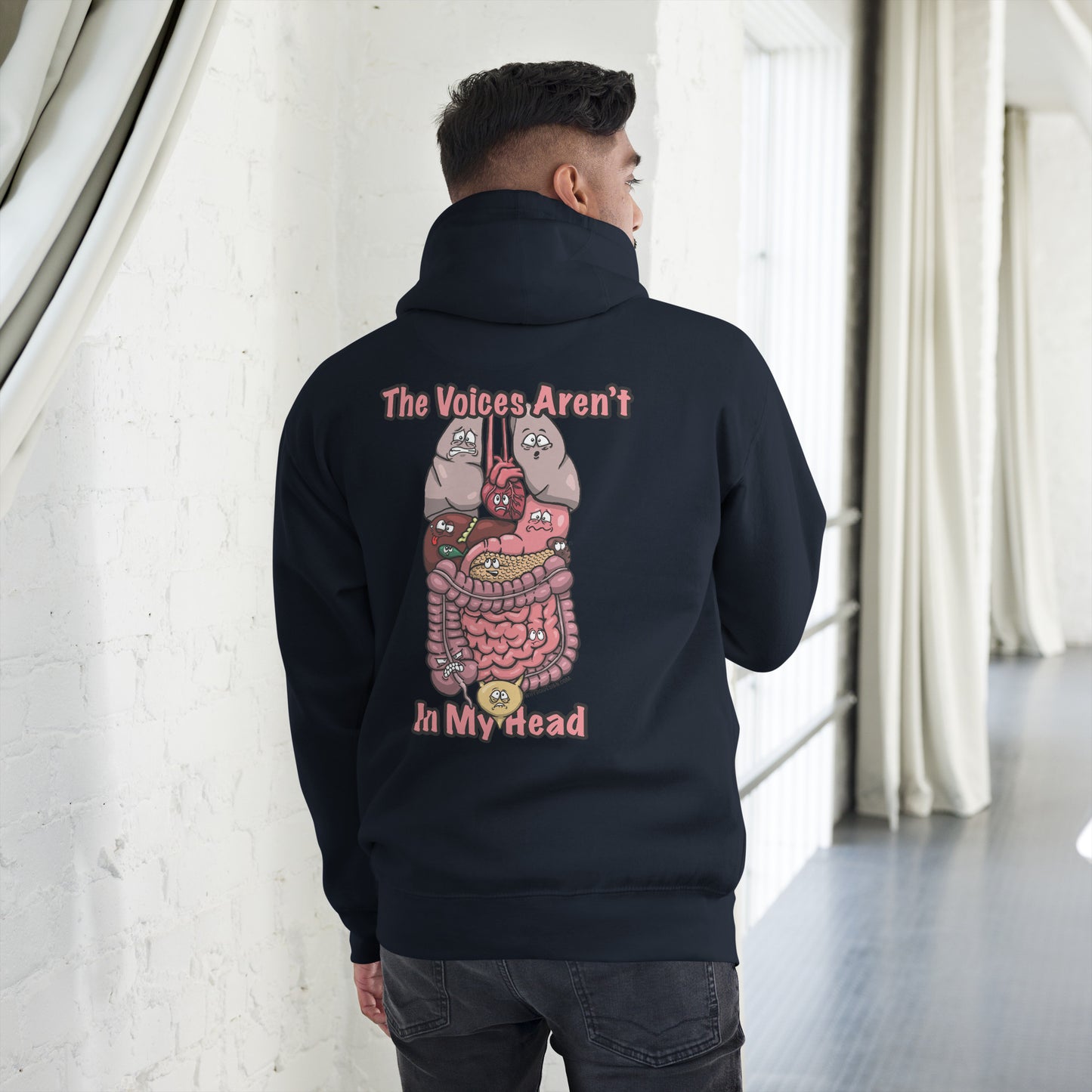 The Voices Aren't In My Head - Unisex Hoodie