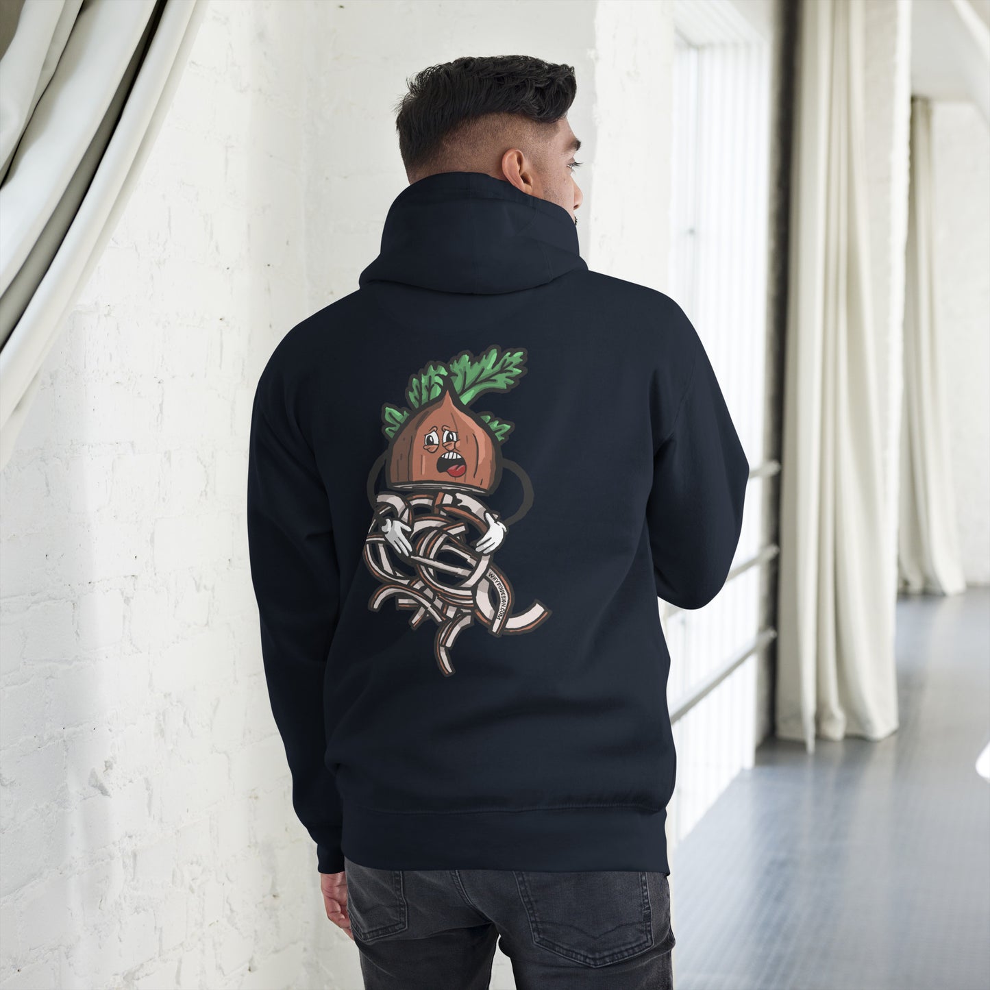 Onion Trying to Hold It Together - Unisex Hoodie