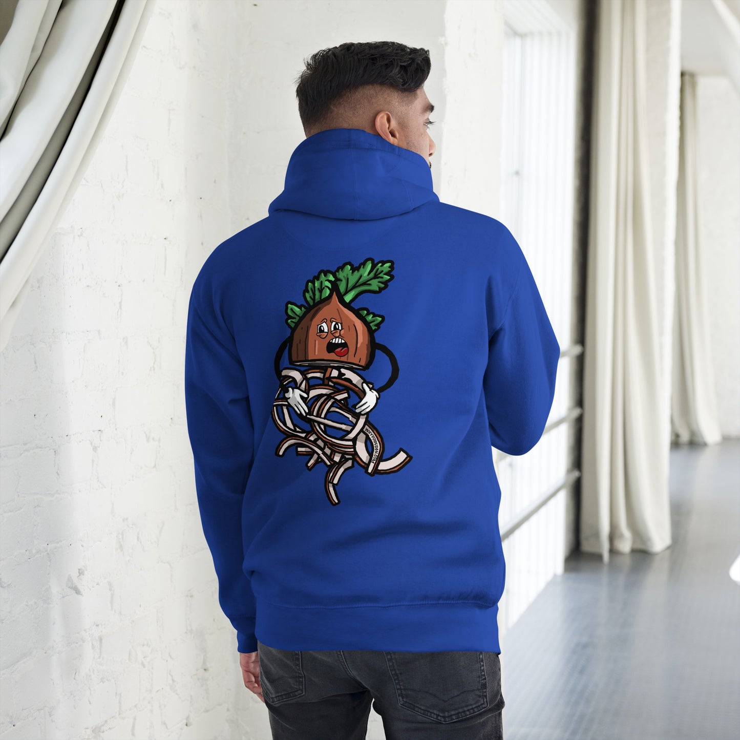 Onion Trying to Hold It Together - Unisex Hoodie