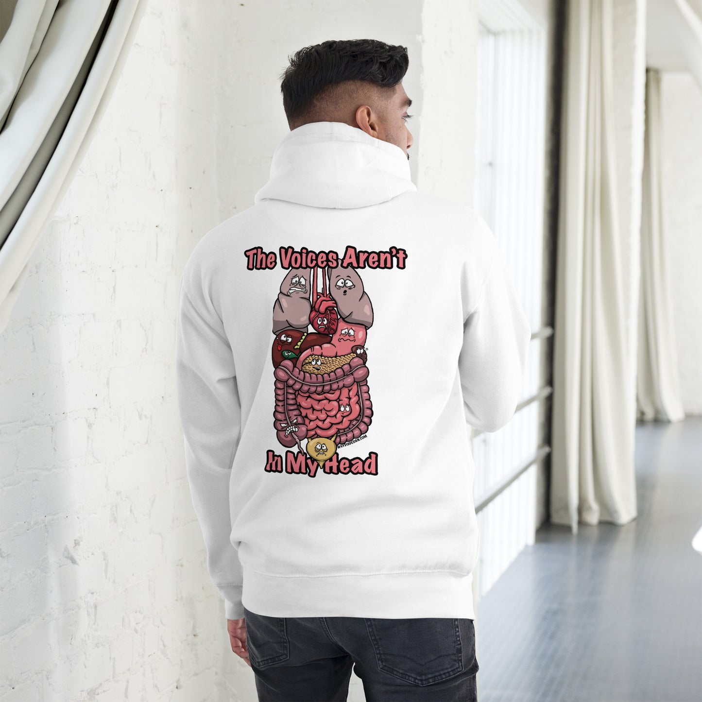 The Voices Aren't In My Head - Unisex Hoodie