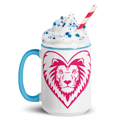 Love Lion - Mug with Color Inside