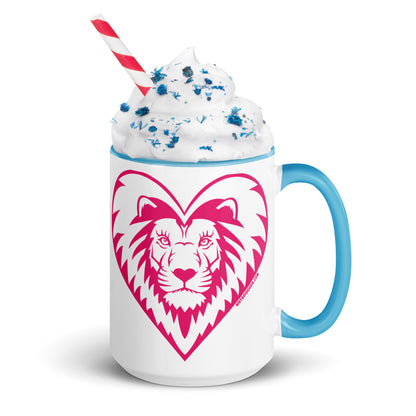 Love Lion - Mug with Color Inside