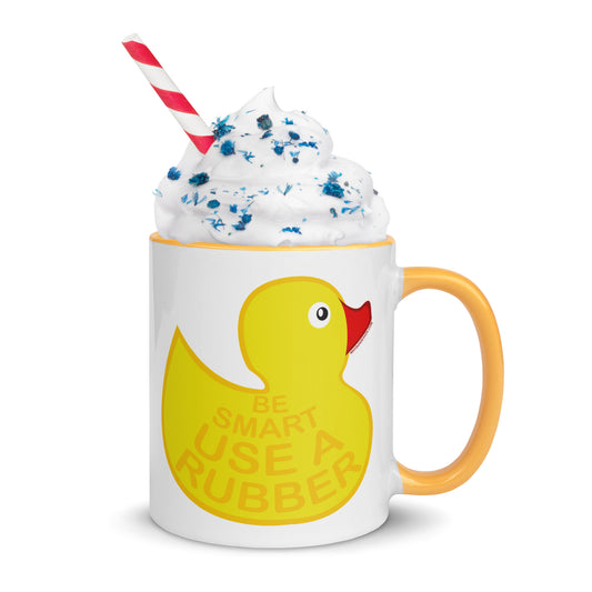 Use A Rubber Ducky - Mug with Color Inside