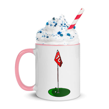 Red Flags - Mug with Color Inside