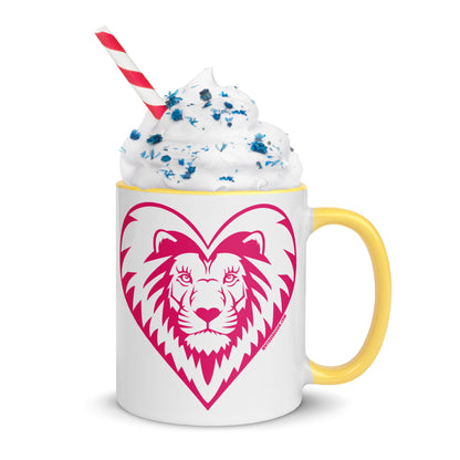 Love Lion - Mug with Color Inside